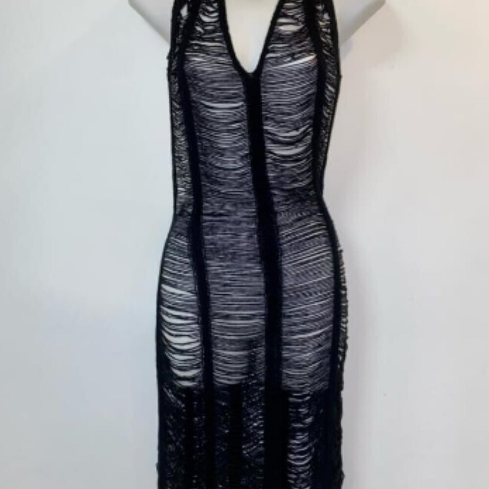 Black Cover-Up Dress